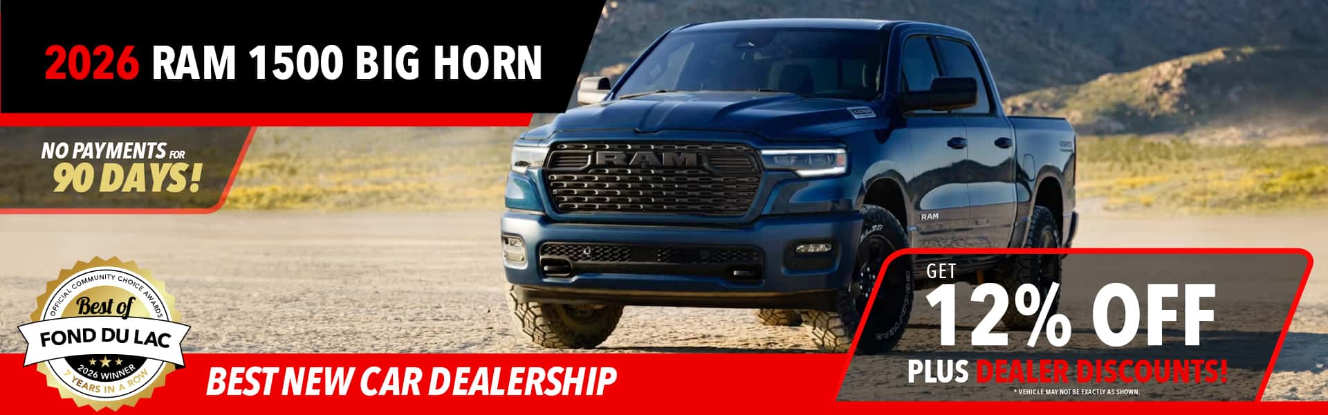 2026 Ram 1500 Big Horn