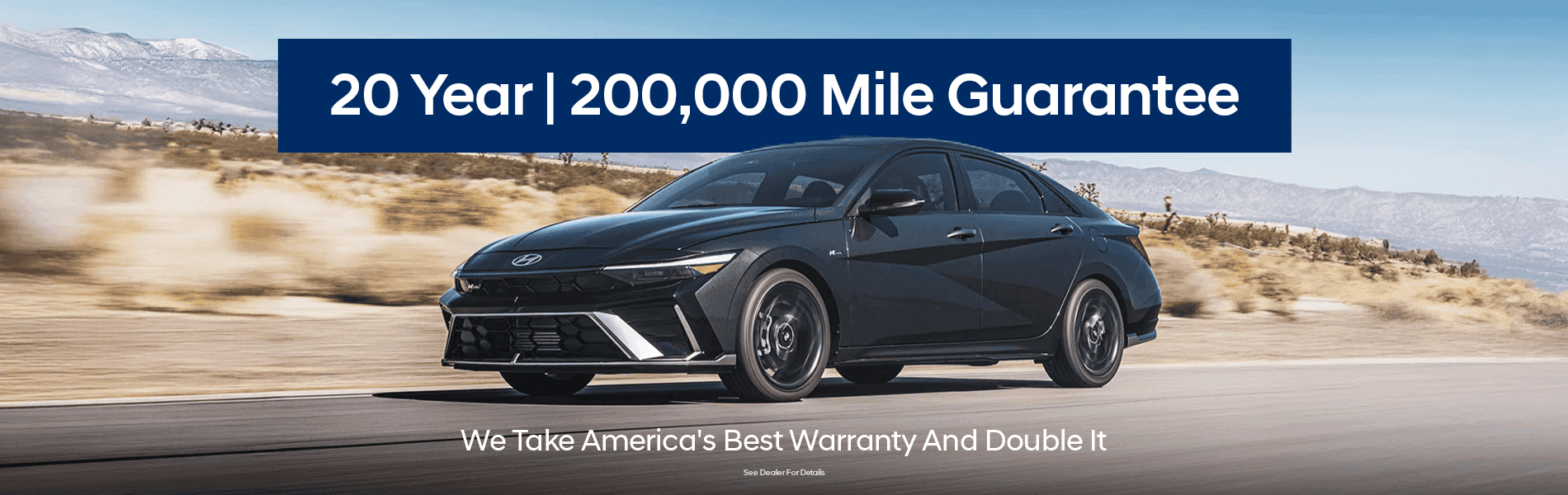 20,000 Mile Warranty