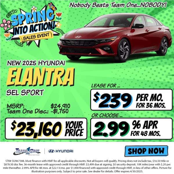 New 2025 Hyundai Elantra