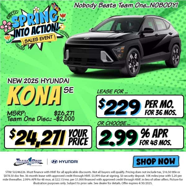 New 2025 Hyundai Kona