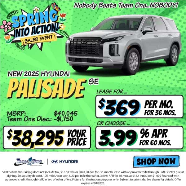 New 2025 Hyundai Palisade