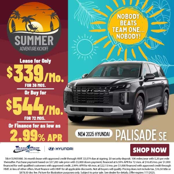 New 2025 Hyundai Palisade