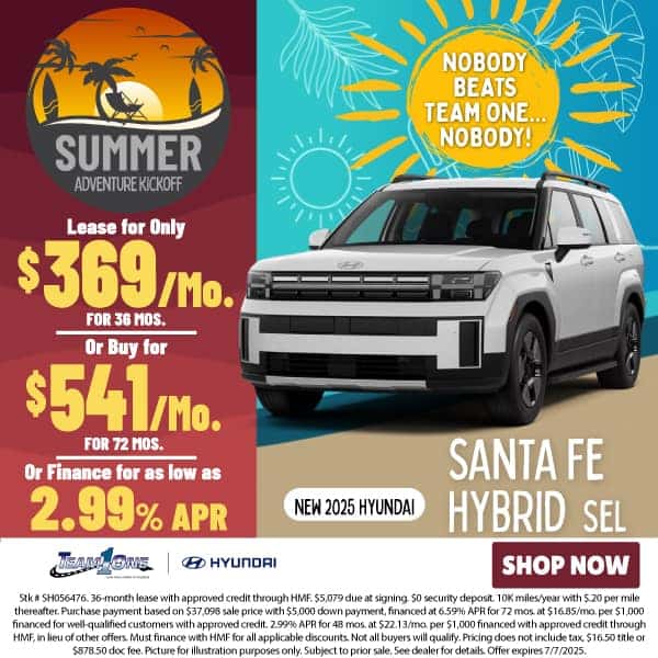 New 2025 Hyundai Santa Fe Hybrid