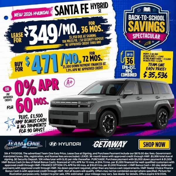 New 2026 Hyundai Santa Fe Hybrid