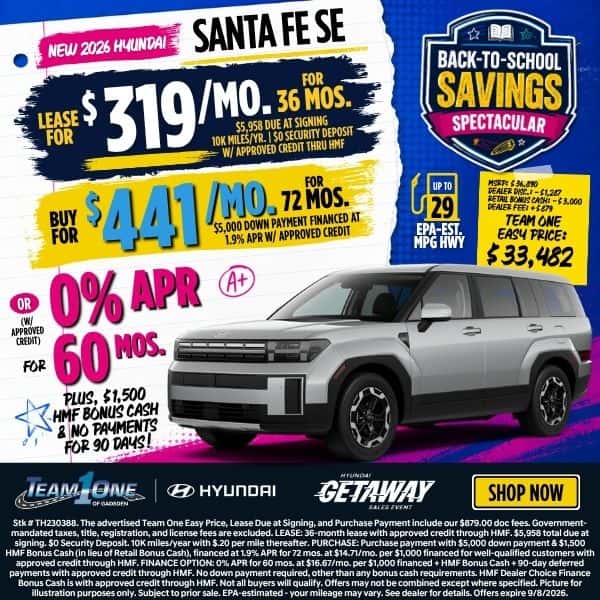 New 2026 Hyundai Santa Fe
