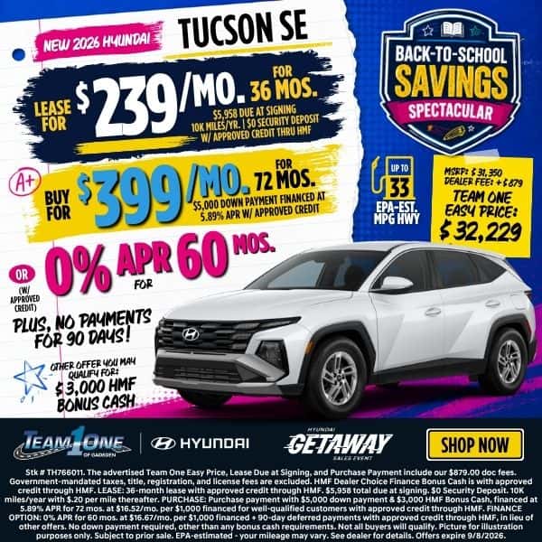 New 2026 Hyundai Tucson