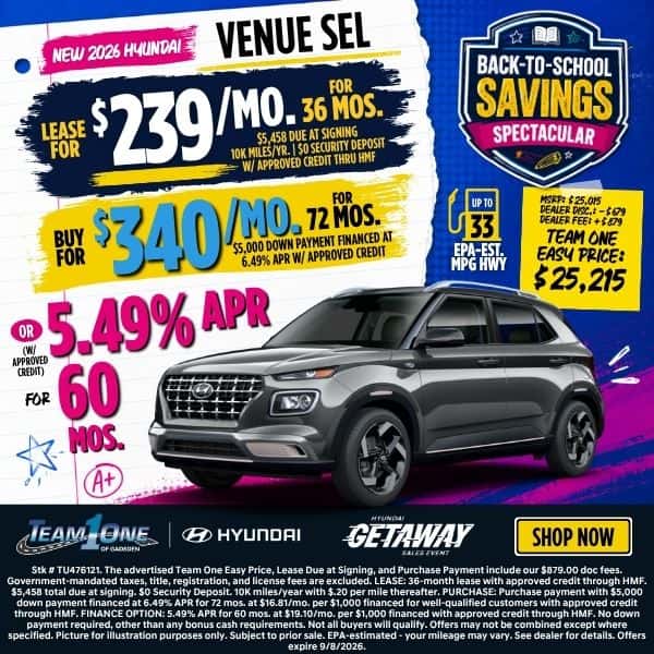 New 2026 Hyundai Venue