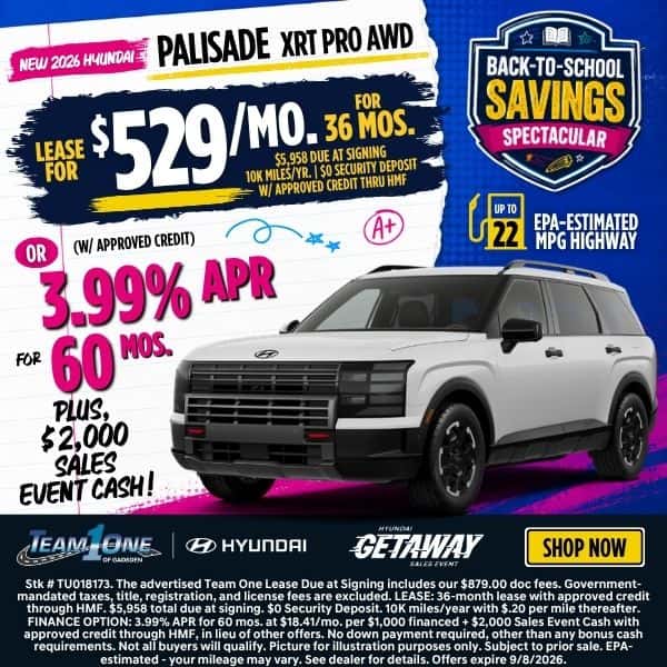 New 2026 Hyundai Palisade