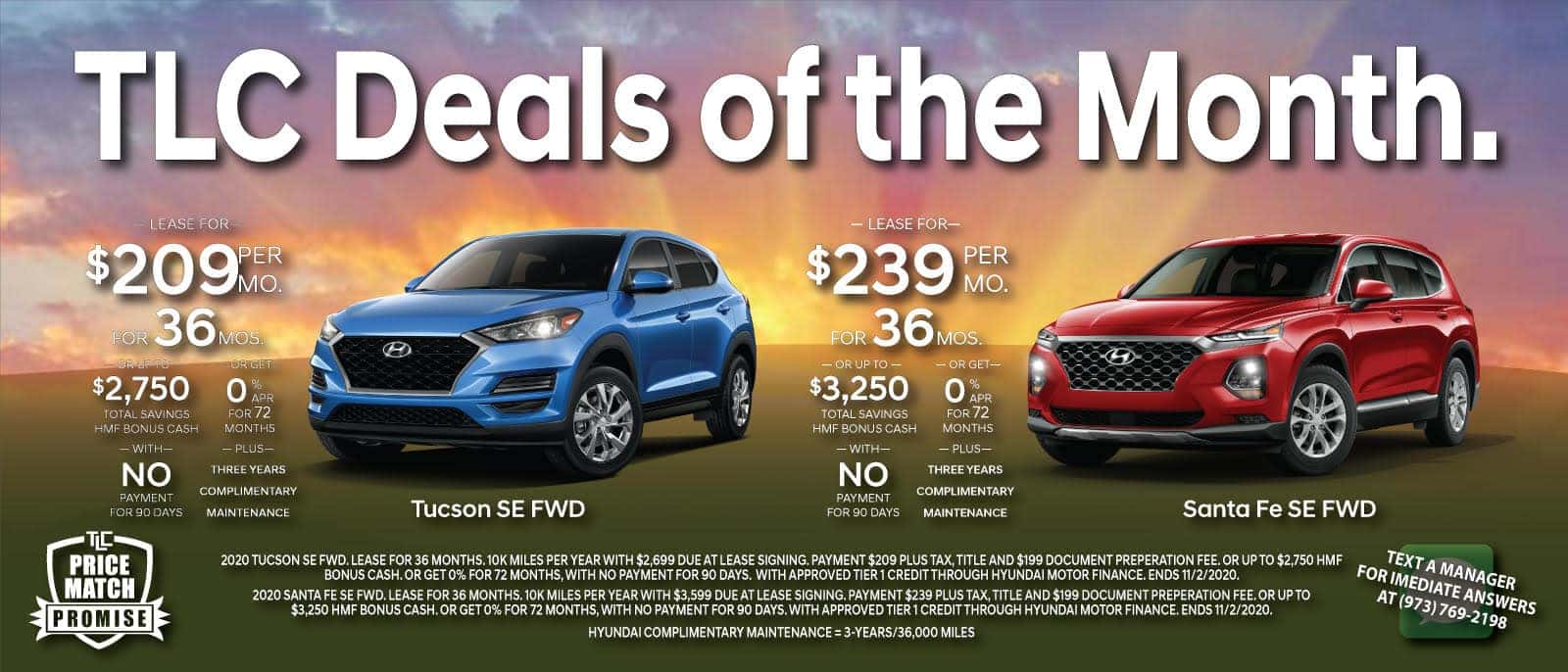 Best Hyundai Suv Lease Deals  - High End Vehicle & Options.