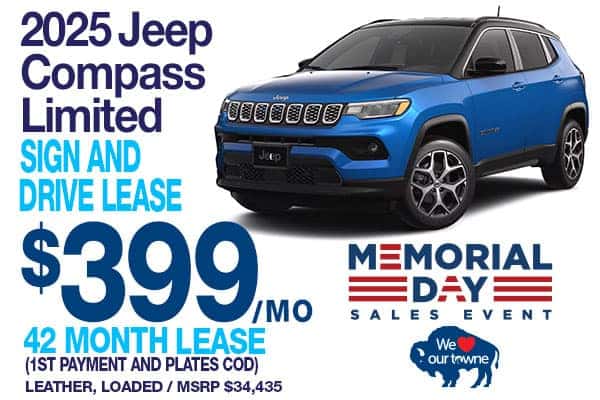 NEW 2025 JEEP COMPASS LIMITED 4X4