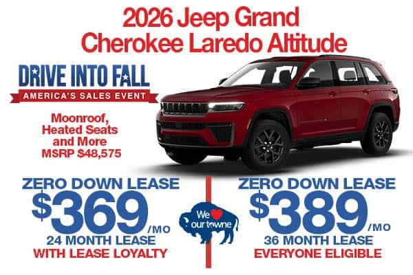 NEW 2026 JEEP GRAND CHEROKEE LAREDO ALTITUDE 4X4