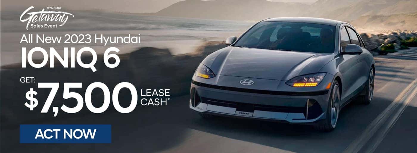 All New 2023 Hyundai Ioniq 6 - Get $7,500 Lease Cash*