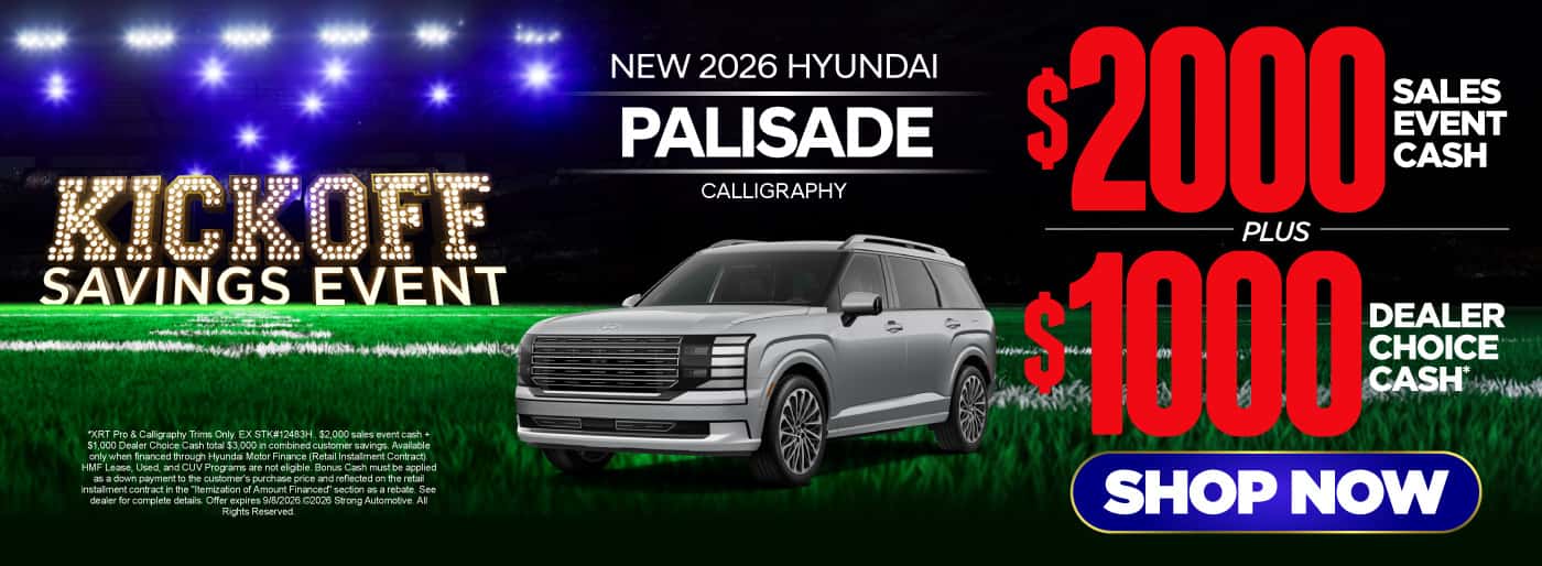 NEW 2026 Hyundai Palisade Calligraphy