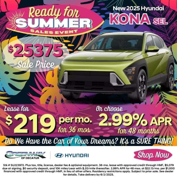 New 2025 Hyundai Kona