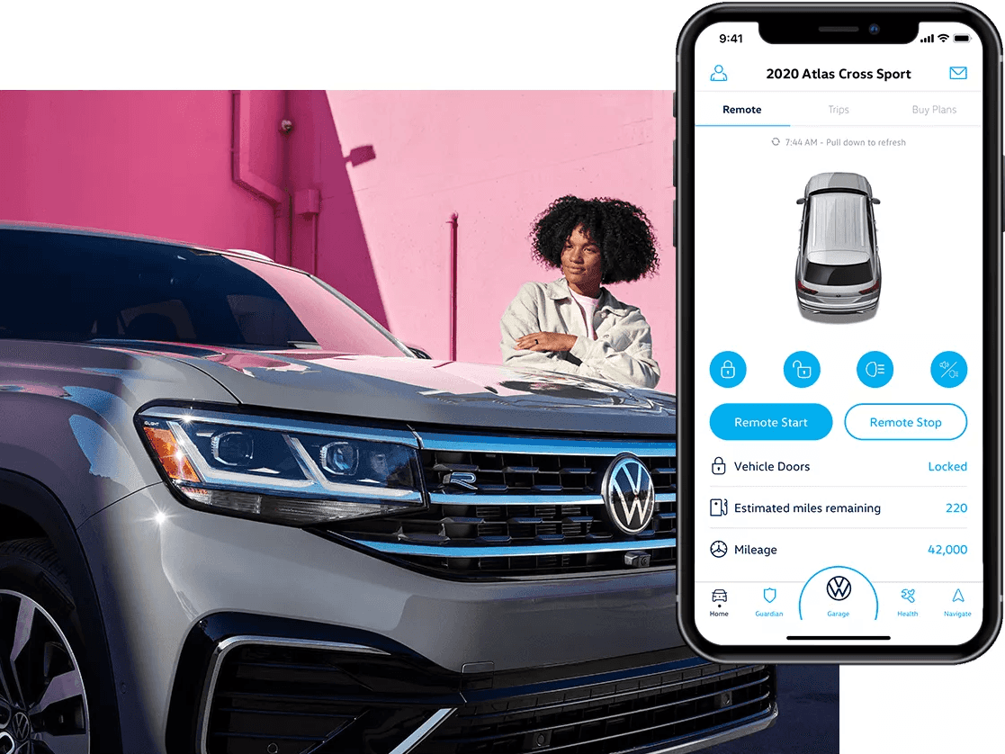 Volkswagen Phone controls