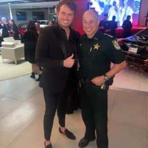 Store Manager and Police Officer