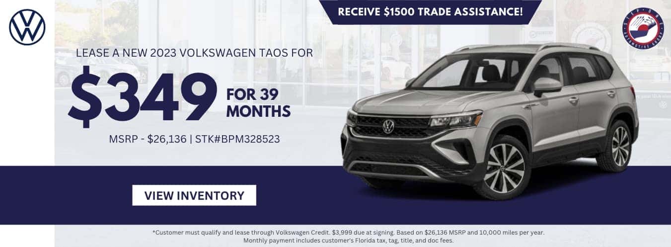 $349 for 39 Months at Volkswagen Fort Walton Beach