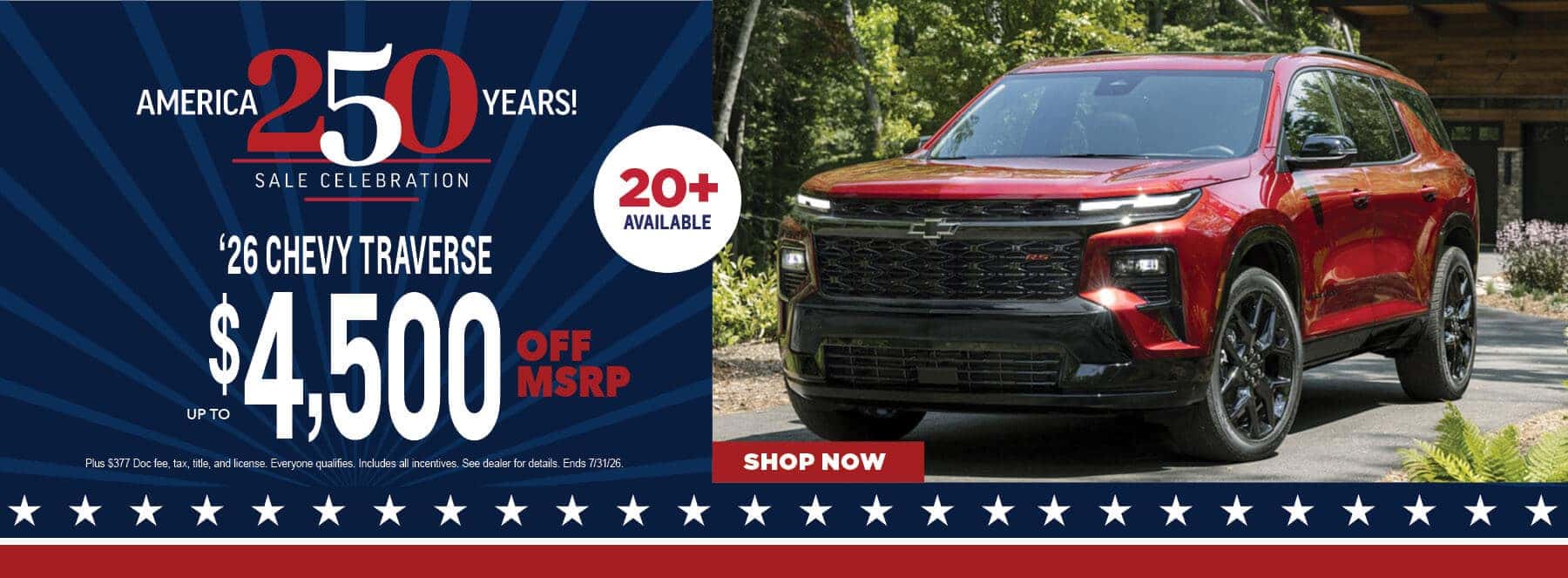 '26 Chevy Traverse Deals St Louis