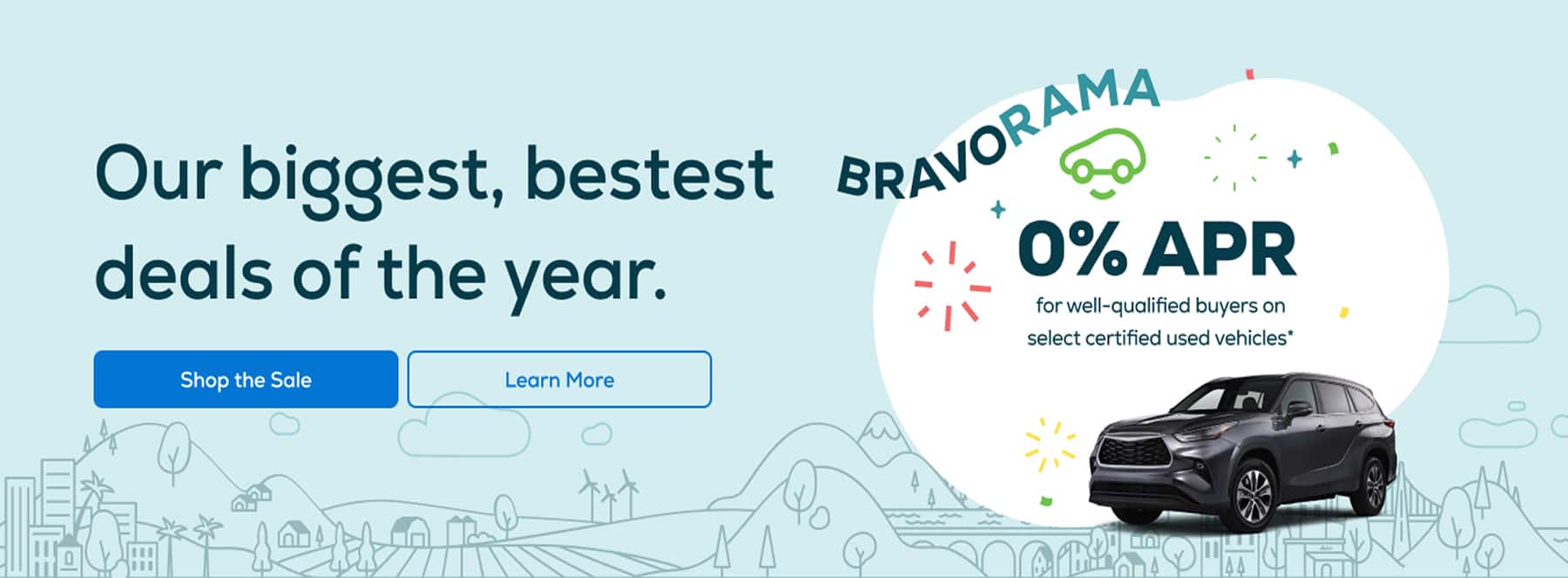 0% Financing available on select CarBravo Inventory for well qualified buyers!