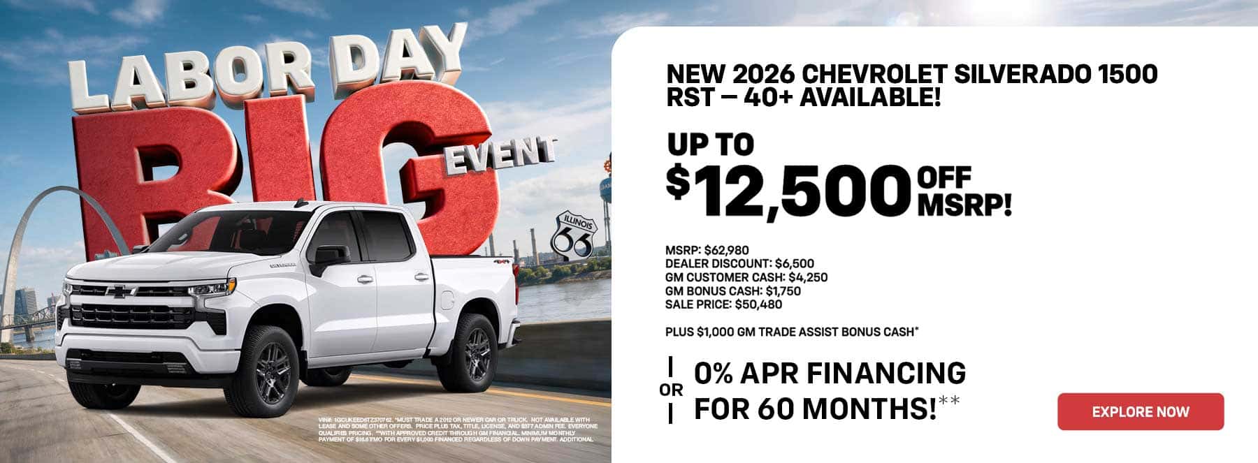 New Silverado OR 0%