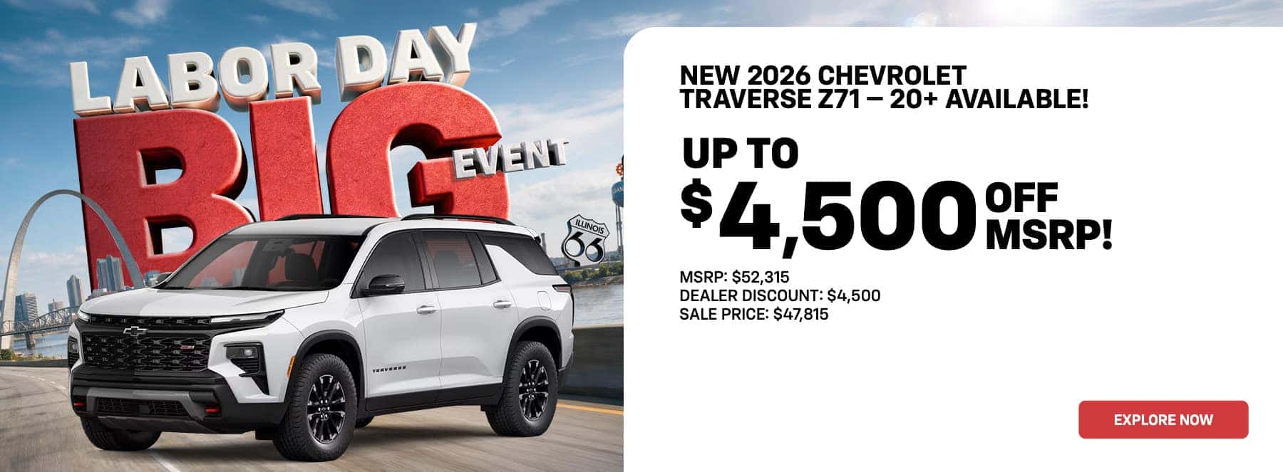 New 2026 Chevy Traverse
