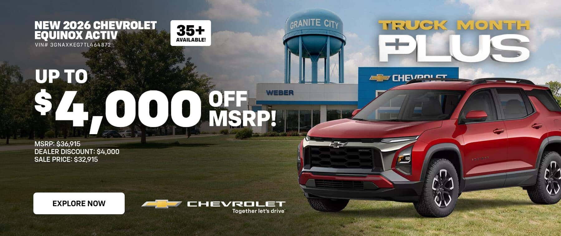 Truck Month Plus – Equinox ACTIV – exp 11/4/26
