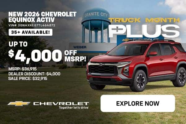 New 2026 Chevrolet Equinox