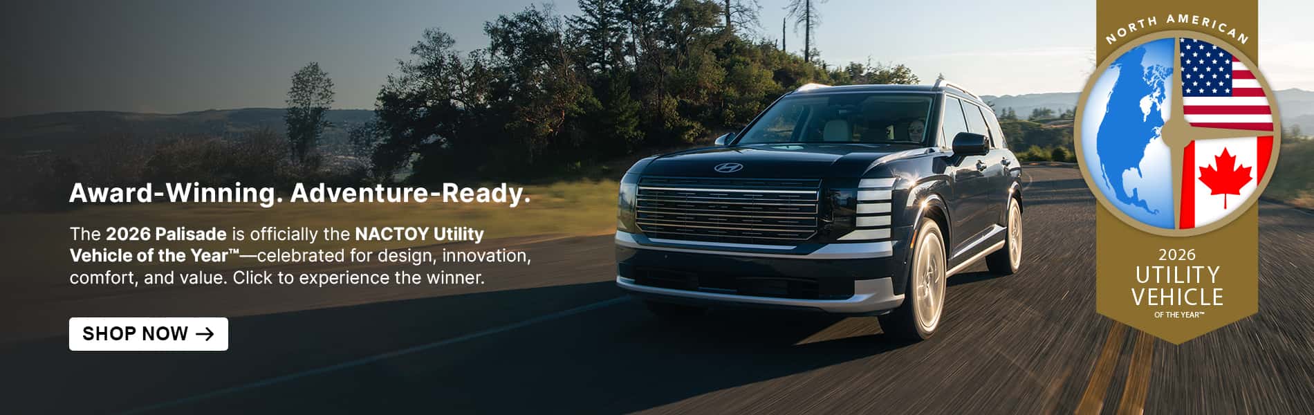 2026 North American Utility Vehicle of the Year™