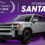 2026 Hyundai Santa Fe Wins Best Family Car of 2026