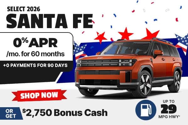 Select 2026 Hyundai Santa Fe