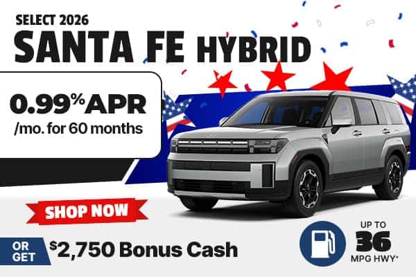 Select 2026 Hyundai Santa Fe Hybrid