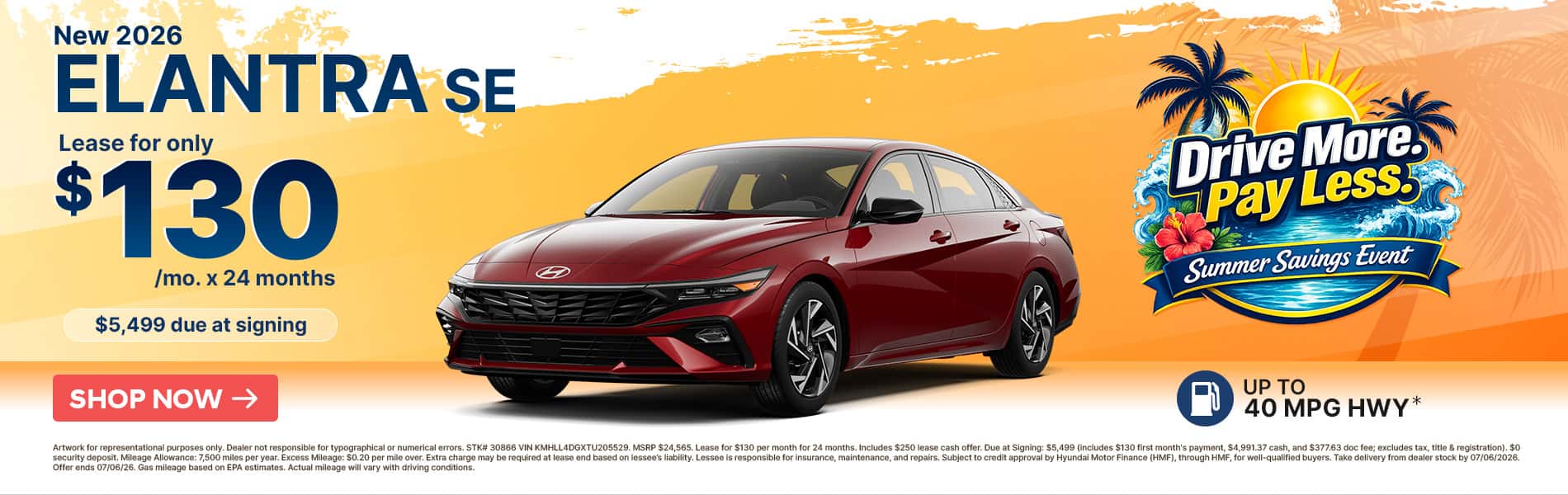 New 2026 Elantra SE
