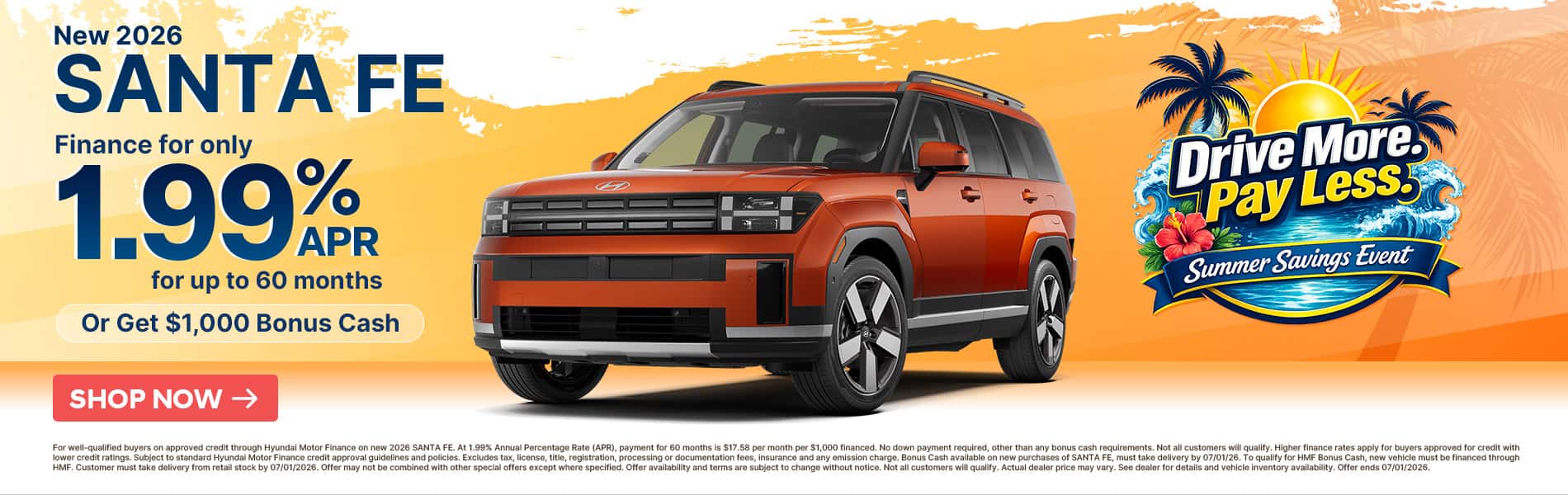 New 2026 Santa Fe
