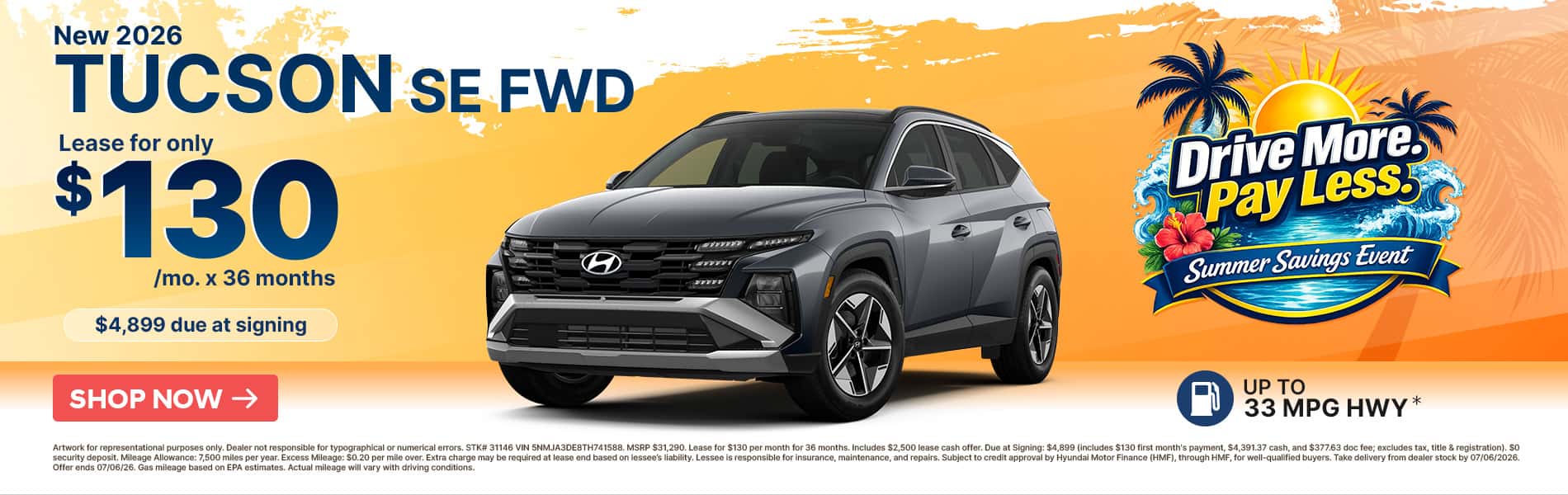 New 2026 Tucson SE FWD