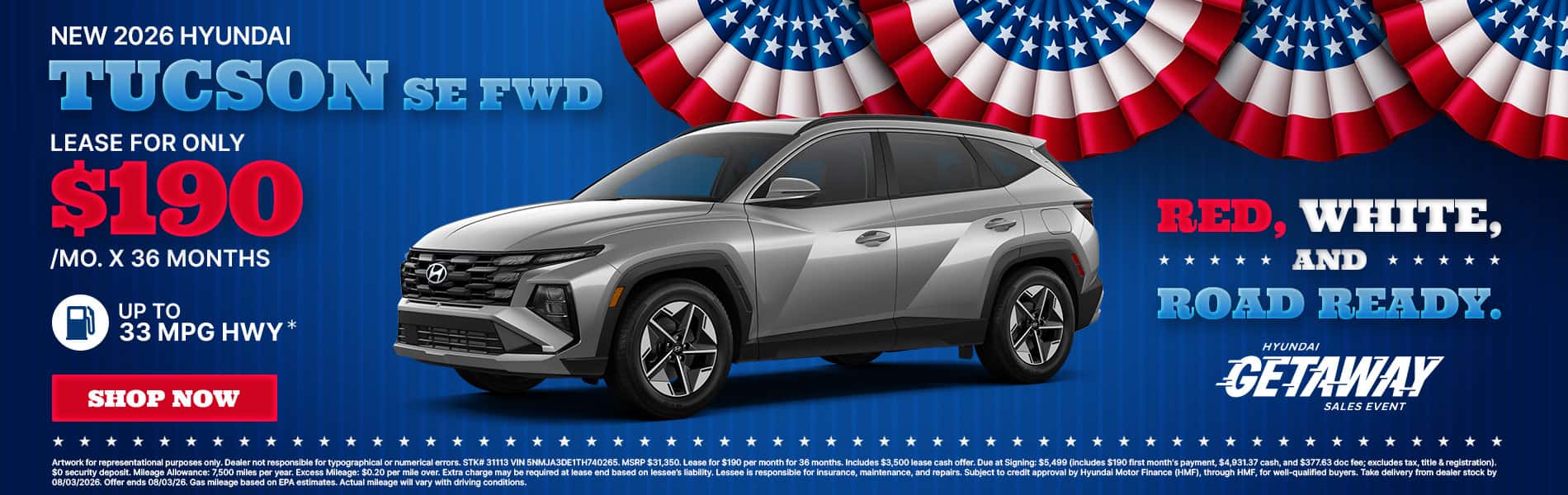 2026 Hyundai Tucson SE FWD