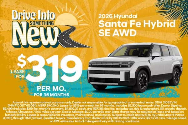 2026 Hyundai Santa Fe Hybrid SE AWD