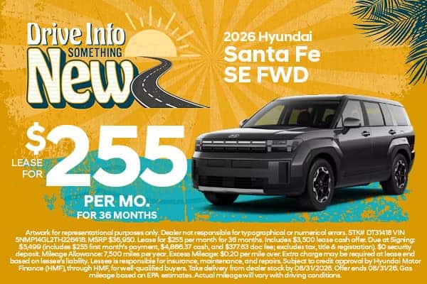 2026 Hyundai Santa Fe SE FWD