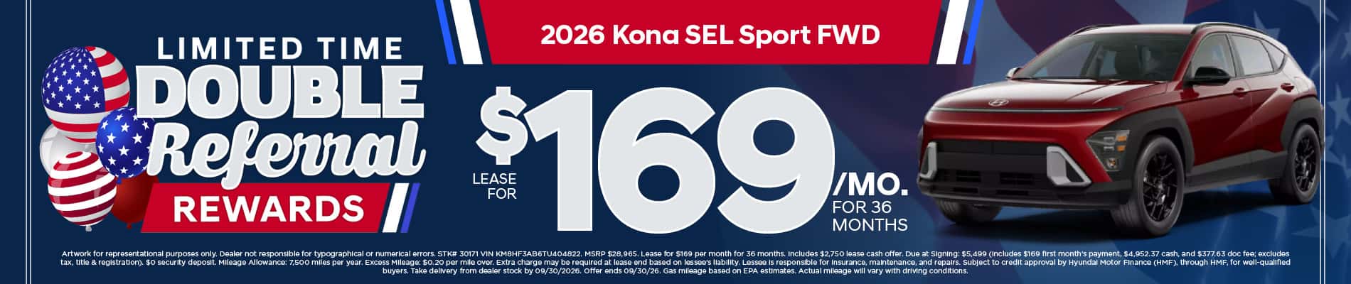 2026 Kona SEL Sport FWD
