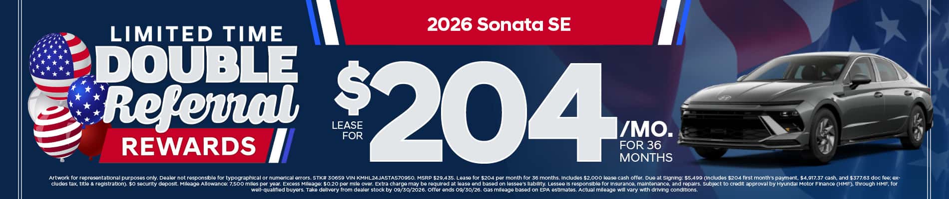 2026 Sonata SE