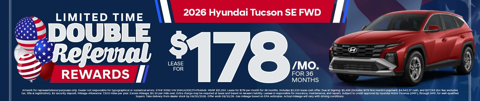2026 Hyundai Tucson SE FWD