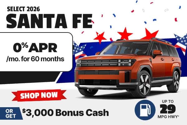 Select 2026 Hyundai Santa Fe