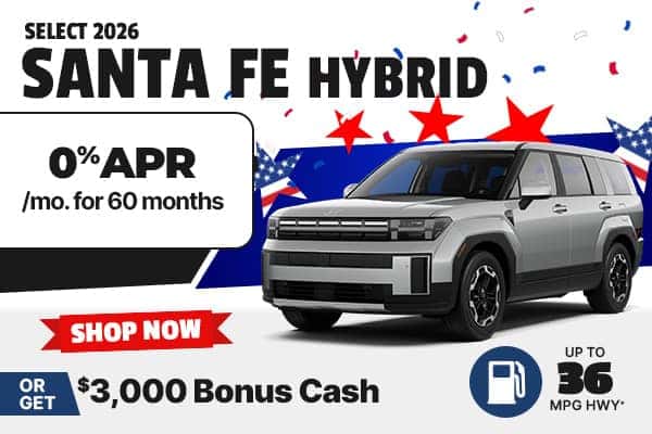 Select 2026 Hyundai Santa Fe Hybrid