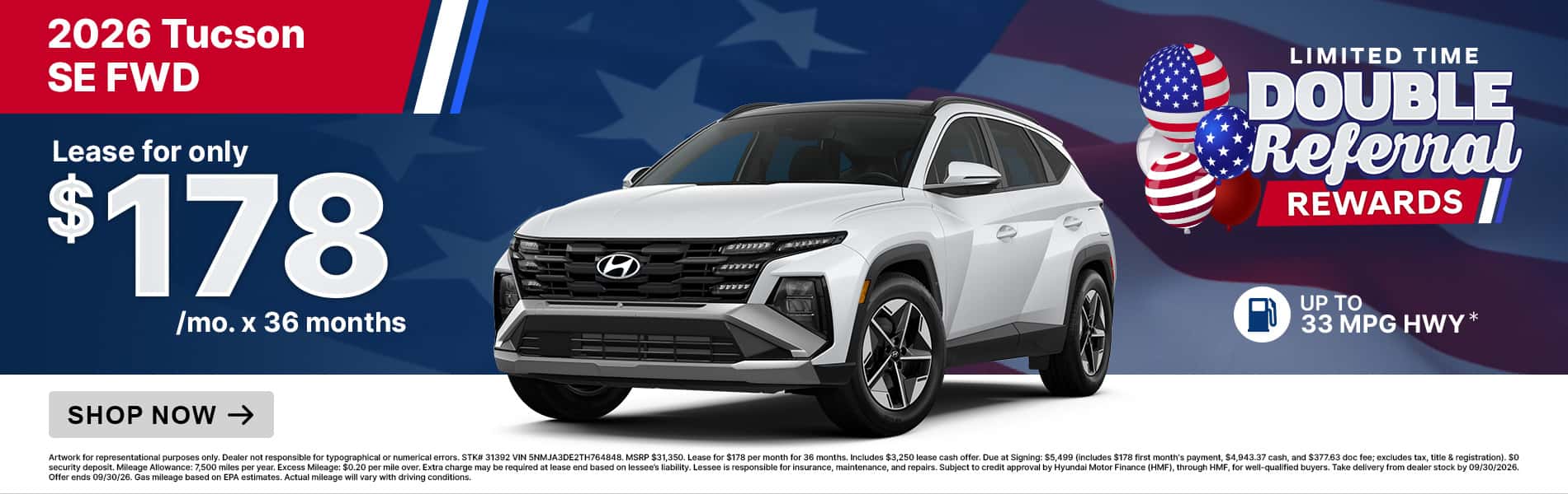 2026 Hyundai Tucson SE FWD