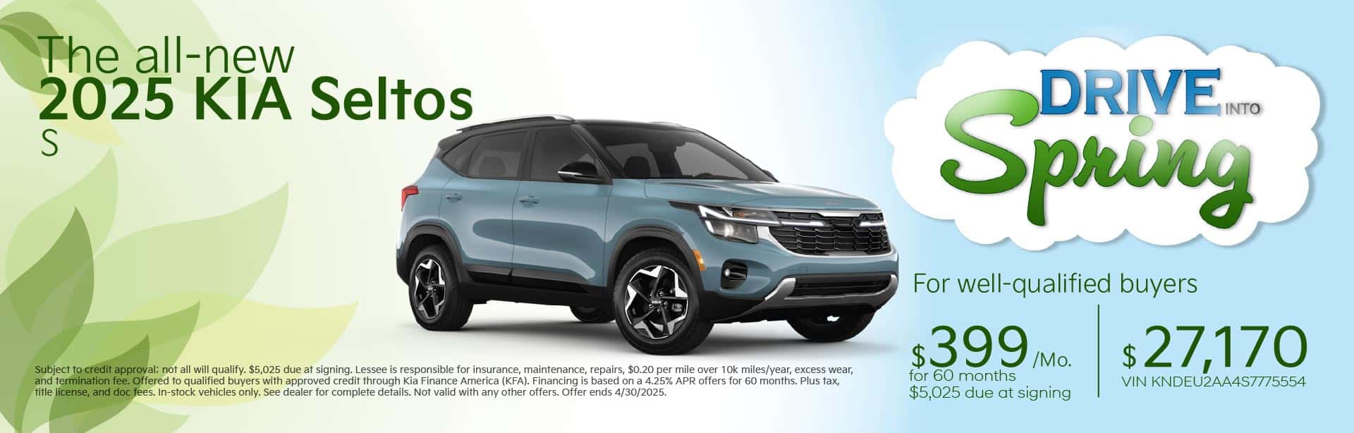 April Buy Offer Seltos