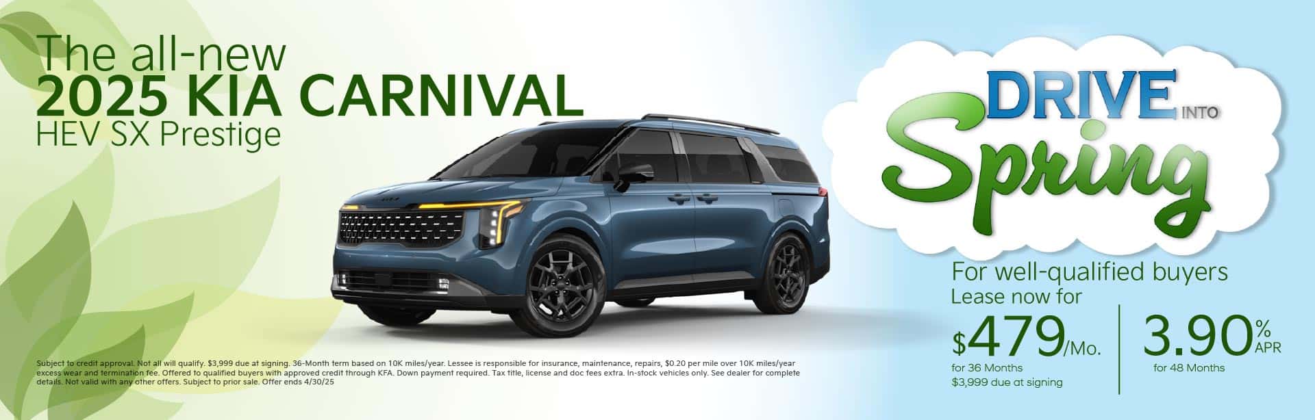 April Carnival Lease offer