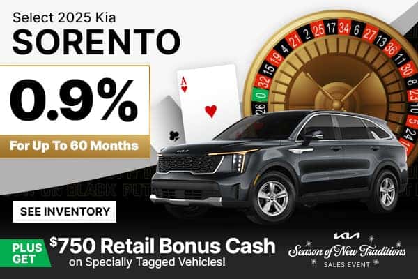 Select 2025 Kia Sorento