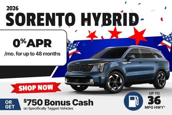 New 2026 Kia Sorento Hybrid