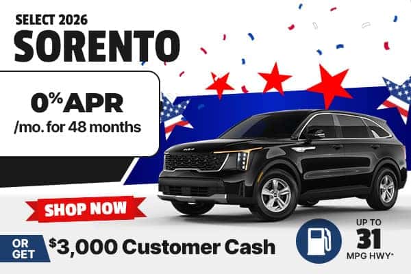New 2026 Kia Sorento