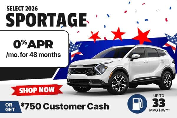 Select 2026 Kia Sportage