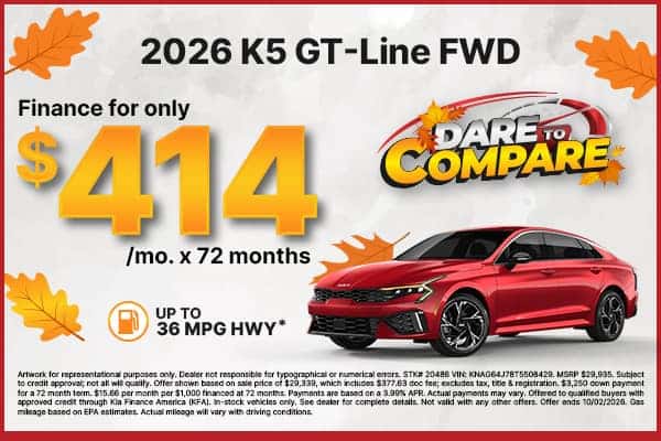 2026 K5 GT-Line FWD